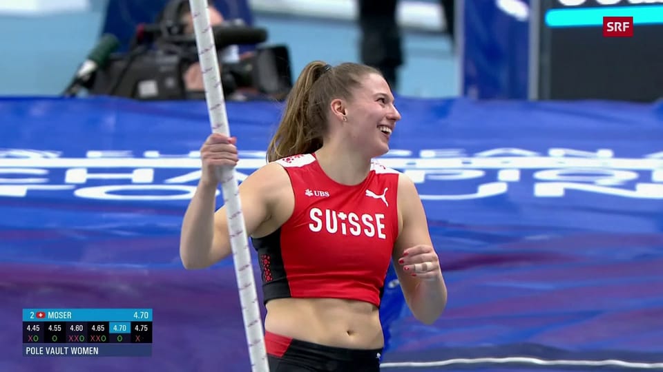 Angelica Mosers 4,75-Meter-Sprung zum Titel