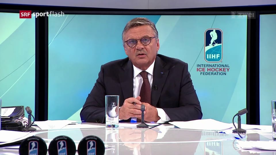 Fasel bleibt noch ein Jahr IIHF-Präsident