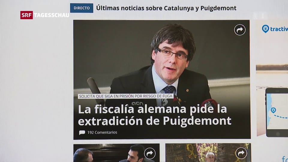 Aus dem Archiv:Puigdemont und seine Auslieferung