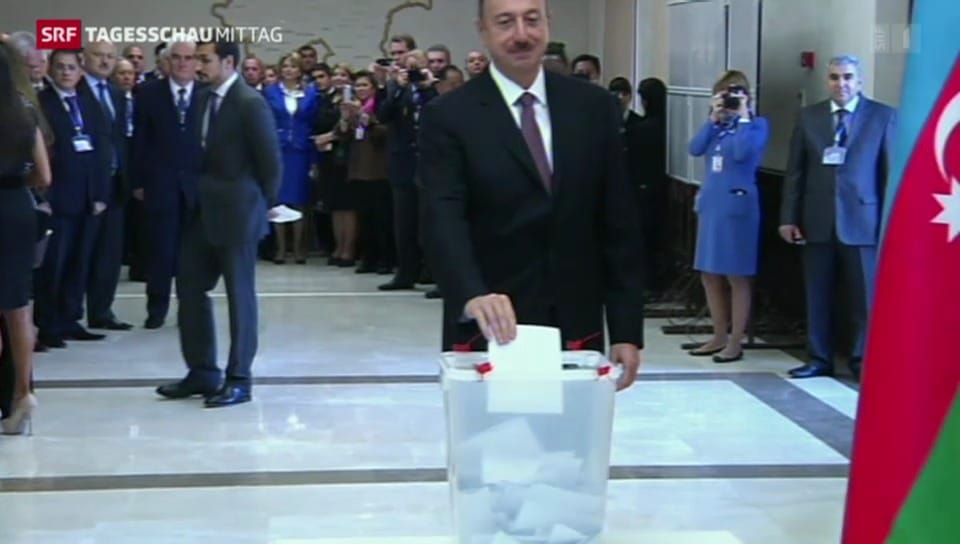 Wahlen in Aserbaidschan - Amtsinhaber bestätigt.