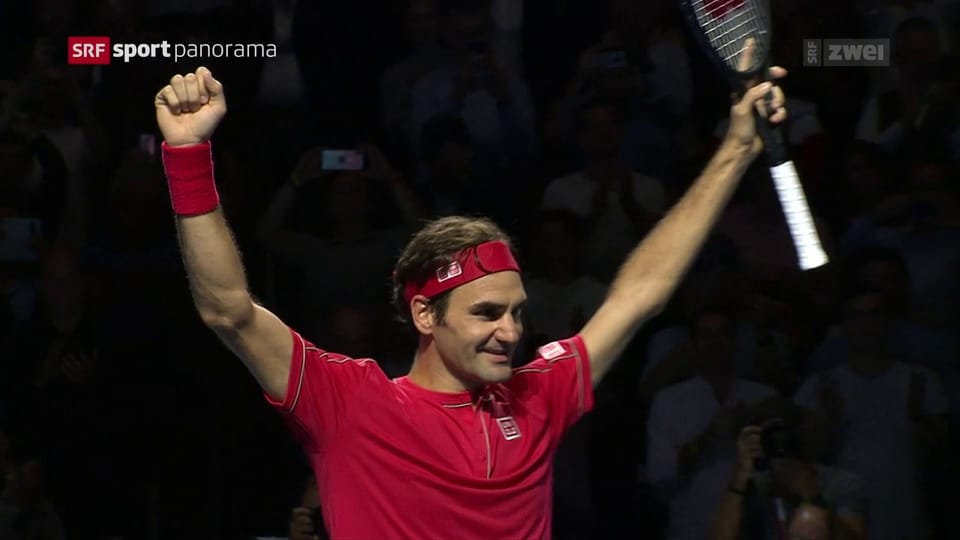Archiv: 10. Jubiläumstitel in Basel für Federer