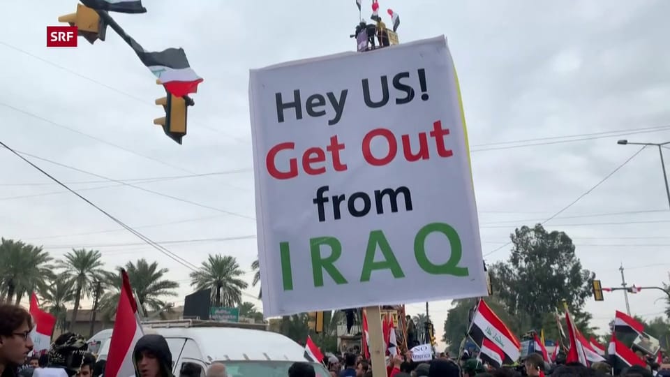 Baghdad: Zehntausende fordern Abzug von US-Truppen aus Irak