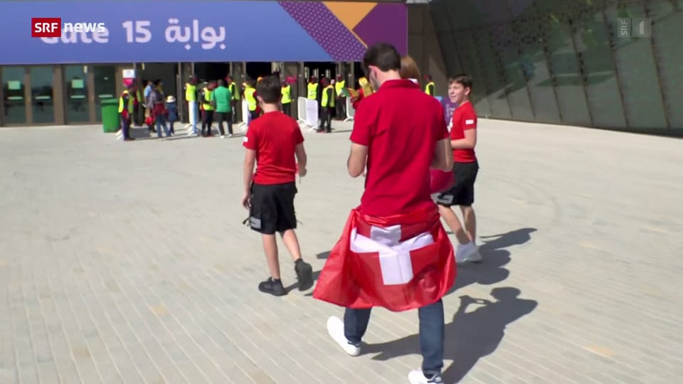 Schweizer Fans in Katar