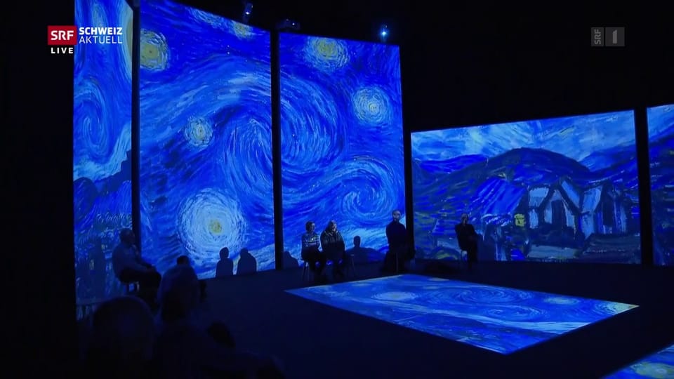 Kunst als Spektakel – «Van Gogh Alive» in der Maag Halle Zürich