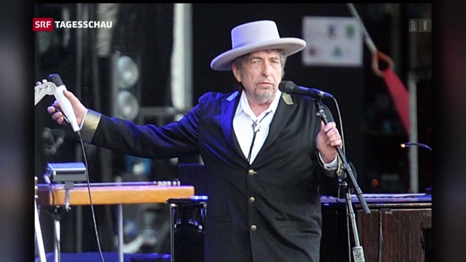 Bob Dylan erhält den literarischen Ritterschlag