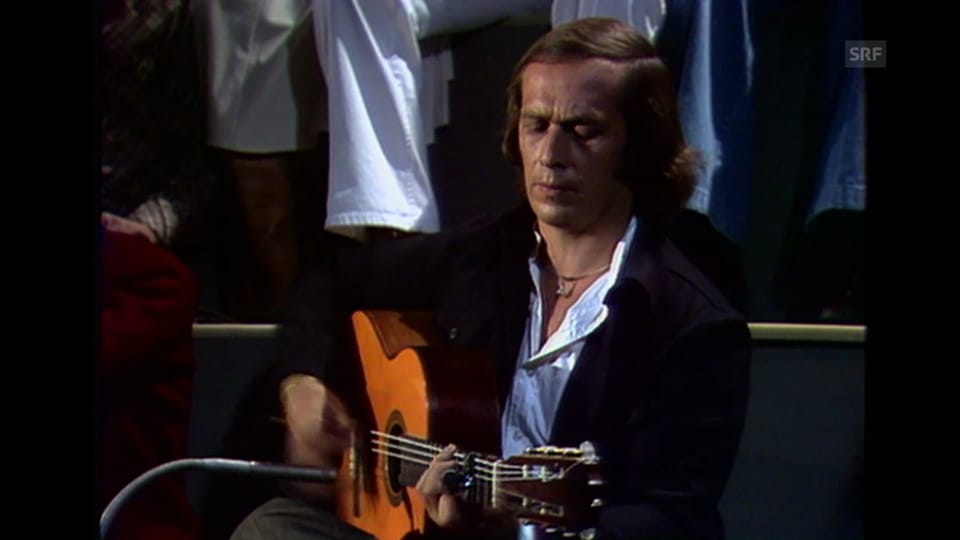Paco de Lucía in der Sendung Plattform (1978)