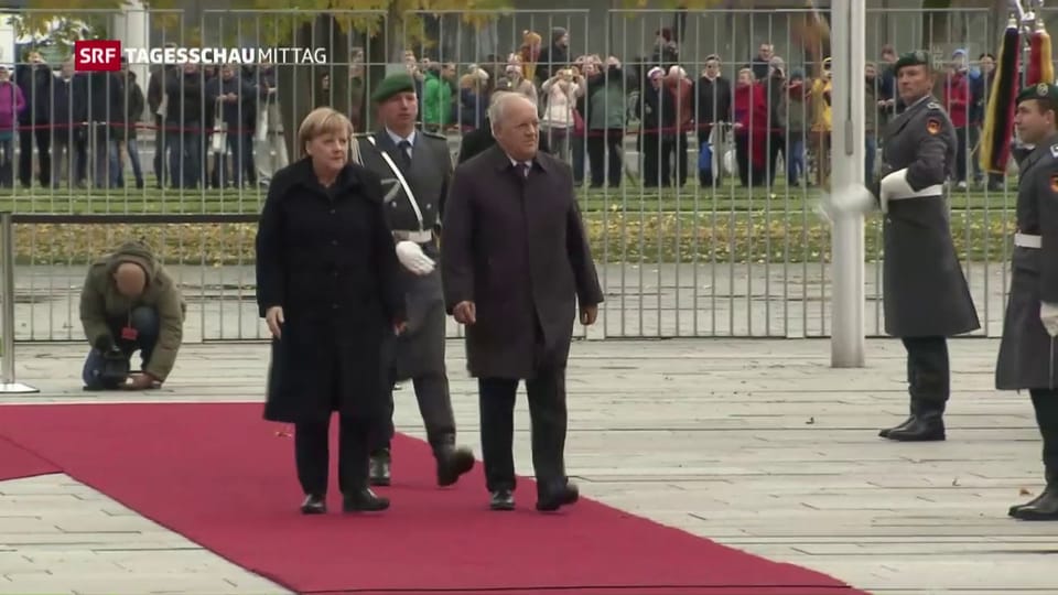 Schneider-Ammann bei Merkel