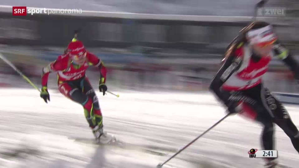 Biathlon: 10 Km Verfolgung in Hochfilzen