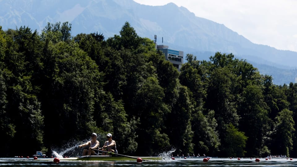 Ruder-Weltcup auf dem Rotsee: Alle wollen in den Doppelzweier