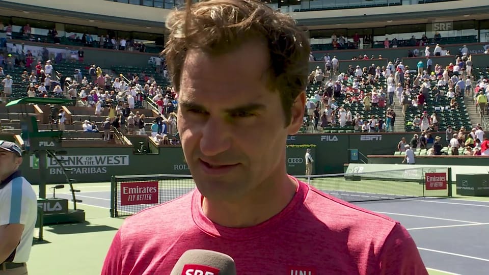 Federer: «Ich kann sehr zufrieden sein»