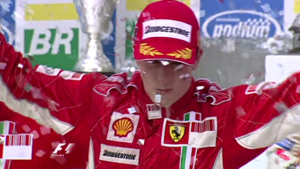 GP Brasilien 2007: Räikkönen wird Weltmeister