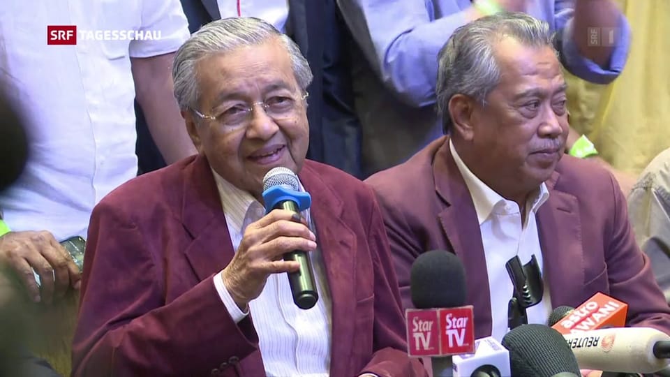 Aus dem Archiv: Mahathir siegt bei den Wahlen 2018