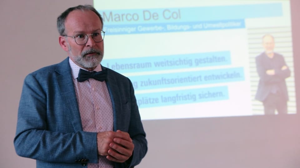 Marco De Col: «Ich will für Obwalden und die Schweiz etwas bewegen und verändern.»