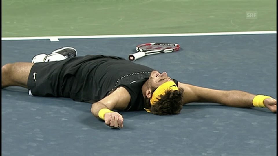 Del Potro bezwingt Federer im US-Open-Final 2009