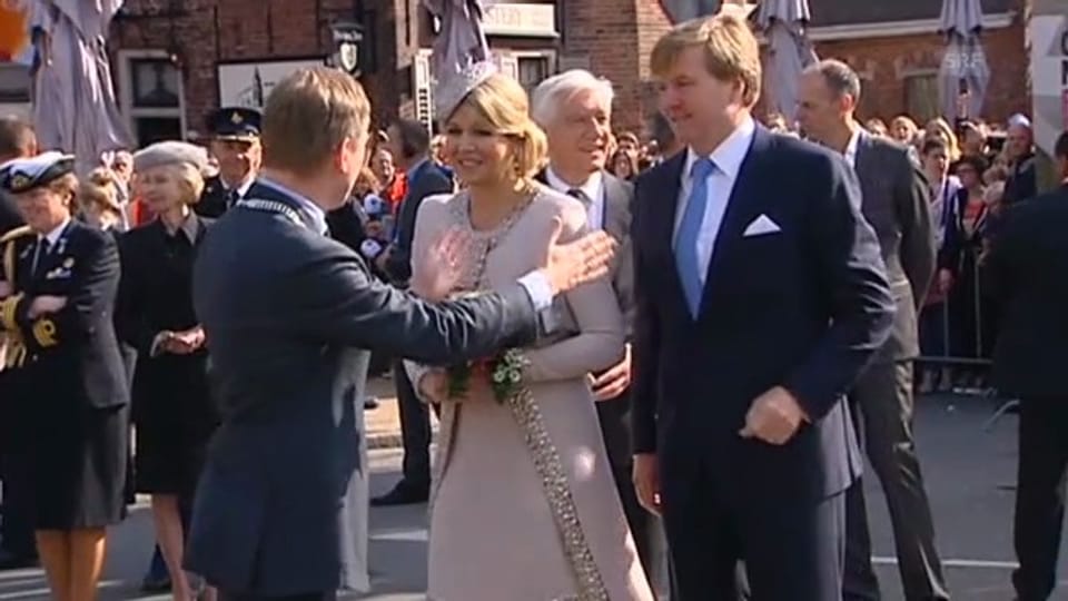 Willem-Alexander und Máxima auf Tour durch die Niederlanden