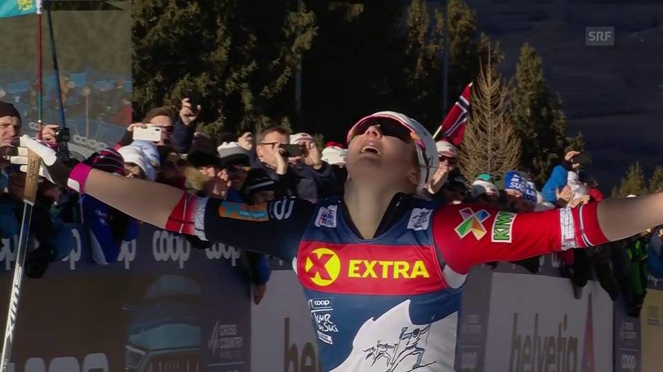 Östberg deklassiert die Konkurrenz an der Tour de Ski