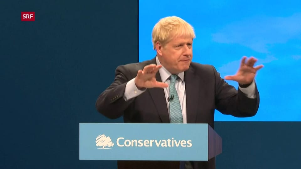 Boris Johnson: «Es wir auf keinen Fall Grenzposten an der Nordirischen Grenze geben.»