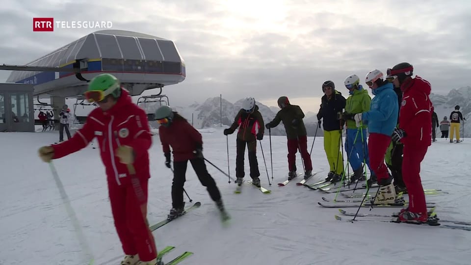 Ina sfida per las scolas da skis