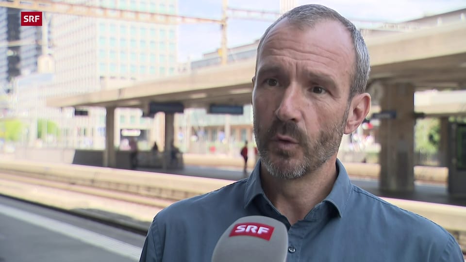 SBB-Sprecher Reto Schärli: «Wir haben einen Stau im Güterverkehr»