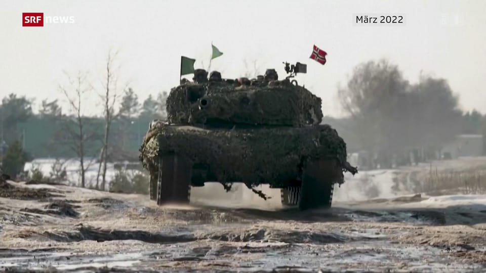 Archiv: Ukraine soll 14 Leopard-2-Panzer von Deutschland erhalten