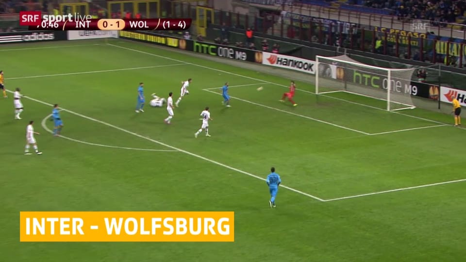 Wolfsburgs Last-Minute-Sieg bei Inter