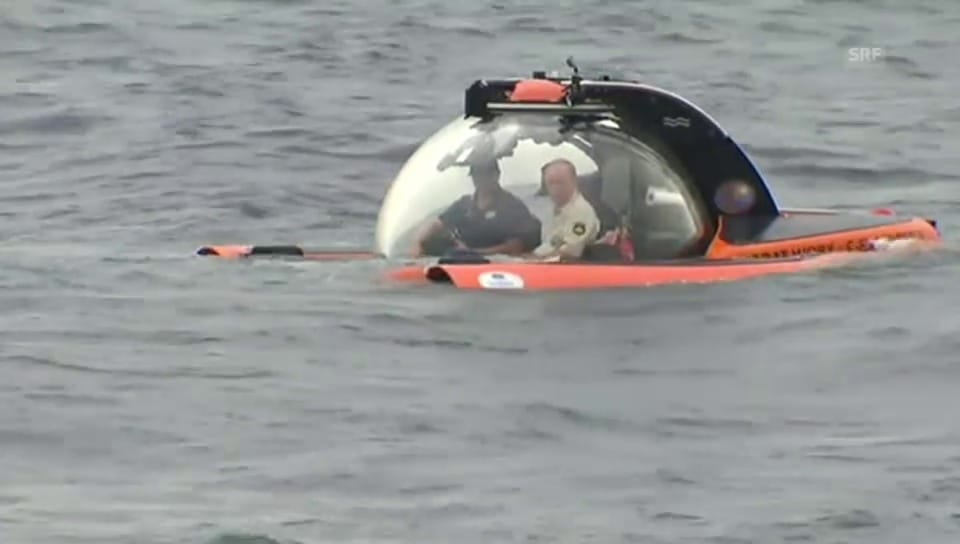 Putin mit Mini-U-Boot unterwegs