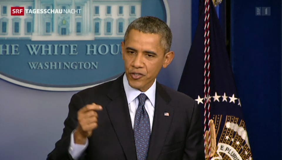 Obama: «Die Glaubwürdigkeit der USA steht auf dem Spiel»