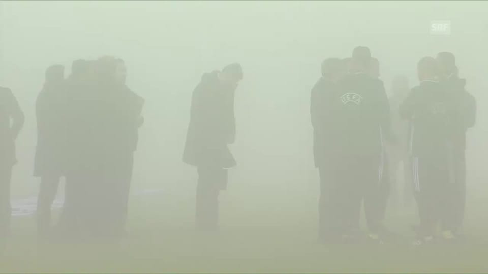 Sassuolo-Genk wegen Nebels abgesagt