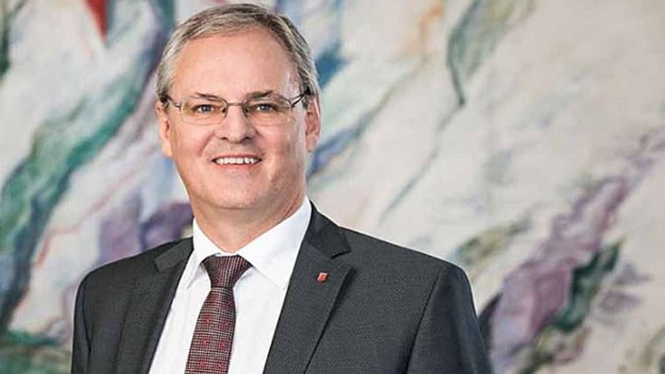 Landtagspräsident Harald Sonderegger schaut zurück