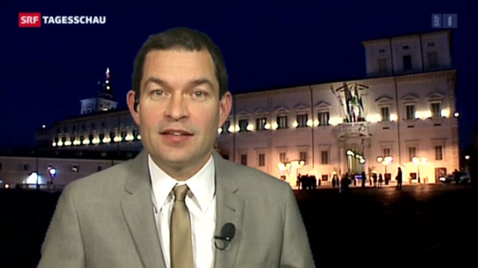 SRF-Korrespondent Philipp Zahn über Napolitanos Expertengruppen