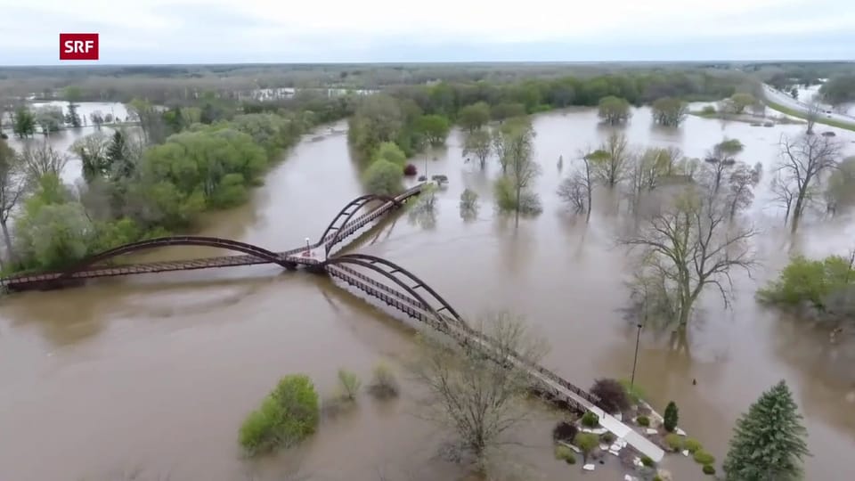 Überschwemmungen in Michigan
