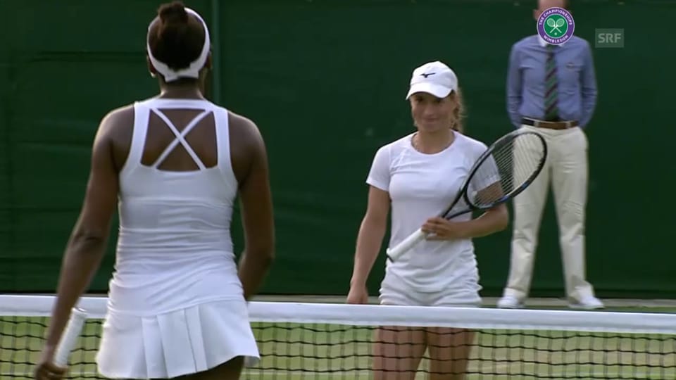 Venus Williams - Julia Putinzewa: Der Matchball
