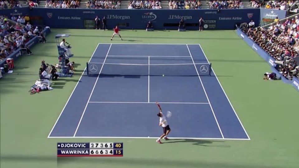 US Open: Matchbericht Wawrinka - Djokovic