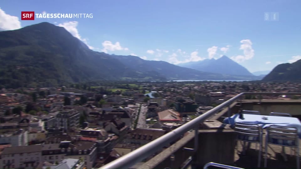 Touristen meiden die Schweiz