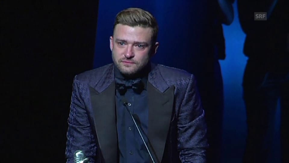 Timberlakes emotionale Ansprache
