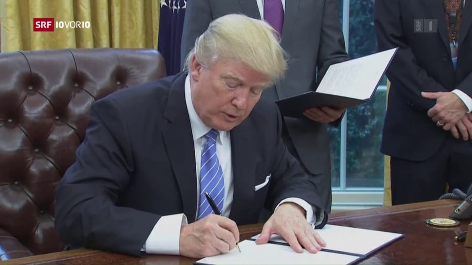 Trump besiegelt Ausstieg aus TPP