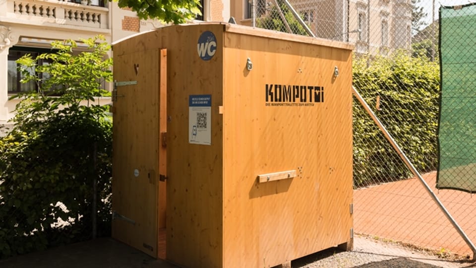 Bald gibt es in der Stadt Zürich siebzehn Komposttoiletten.