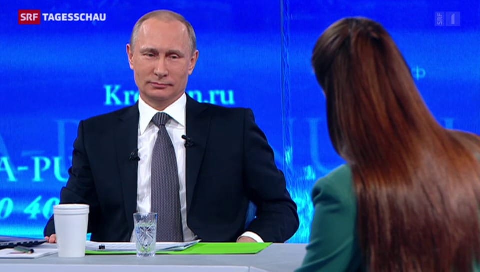 Putins Show am Fernsehen