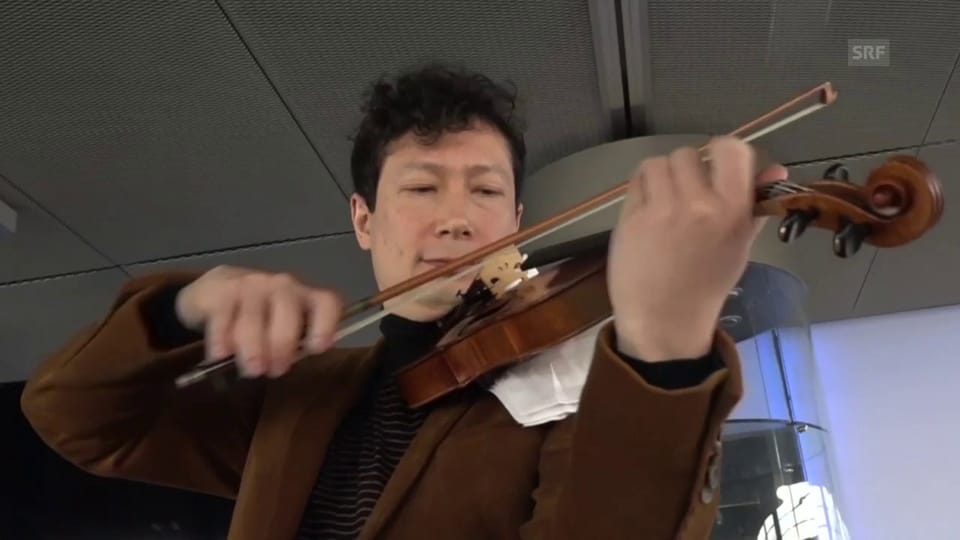 So tönt die wertvolle Geige, gespielt von Daniel Dodds 