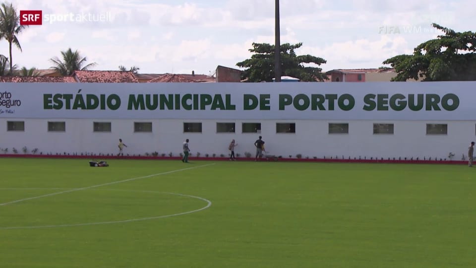 Das Trainingsgelände der Nati in Porto Seguro