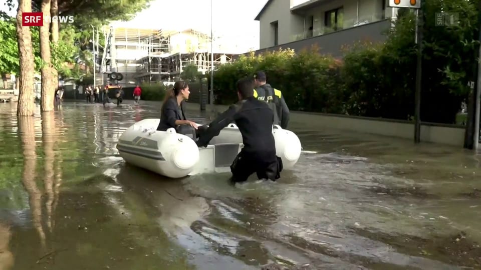 Überschwemmungen in Italien: Über 27'000 Menschen ohne Strom