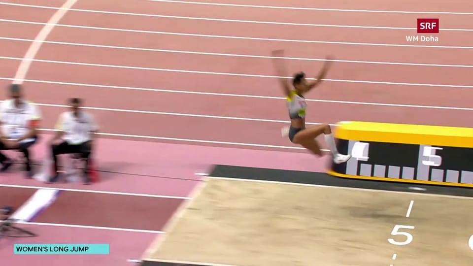 Mihambo fliegt auf 7,30 m und wird Weltmeisterin