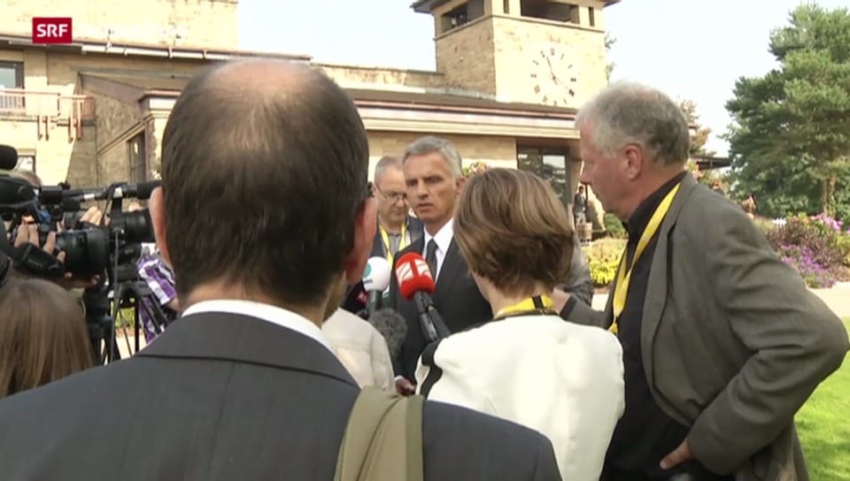Didier Burkhalter will am Dialog mit Moskau festhalten