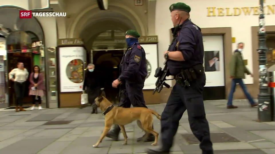Aus dem Archiv: Wien nach Anschlag im Bann des Terrors