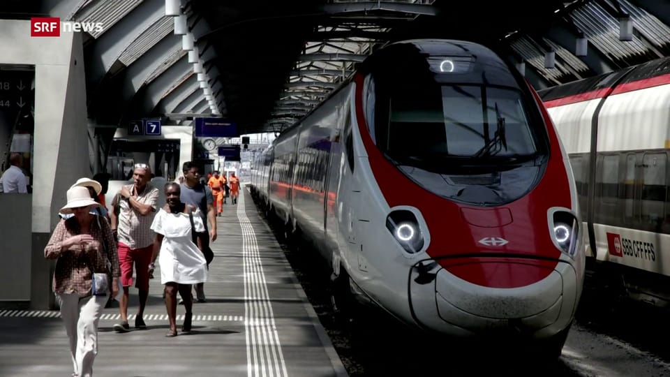 Ständig verspätet: Eurocity von München nach Zürich 