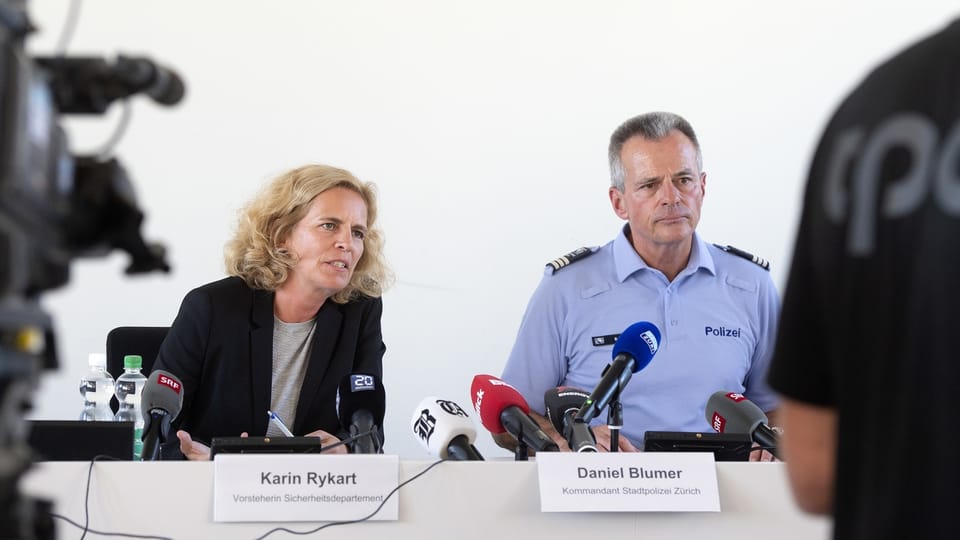 Zürichs Sicherheitsvorsteherin Karin Rykart will keine alkohol- und waffenfreien Zonen in Zürich