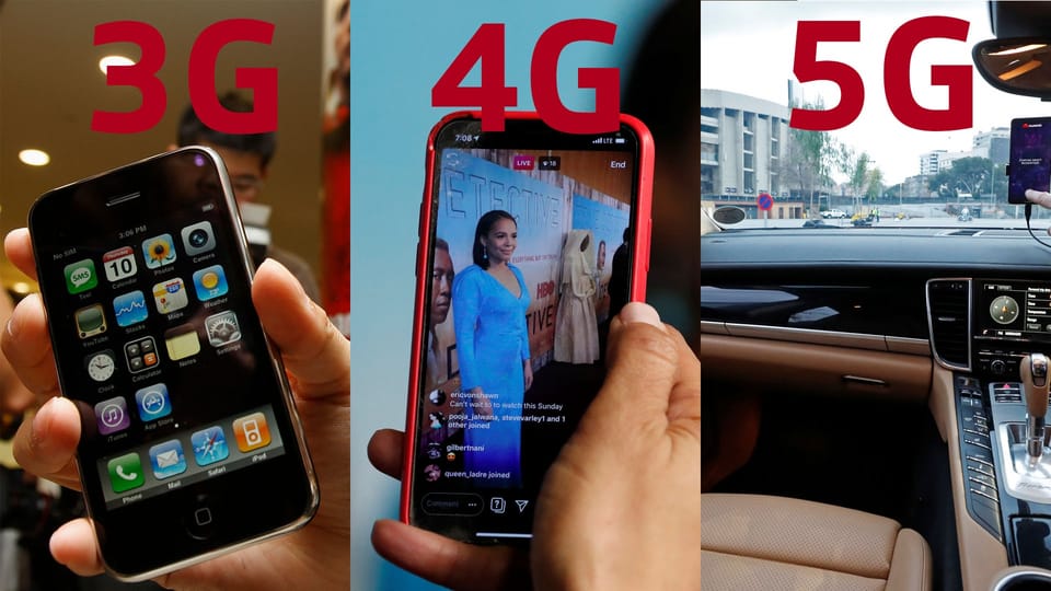 3G, 4G, 5G - das ist der Unterschied