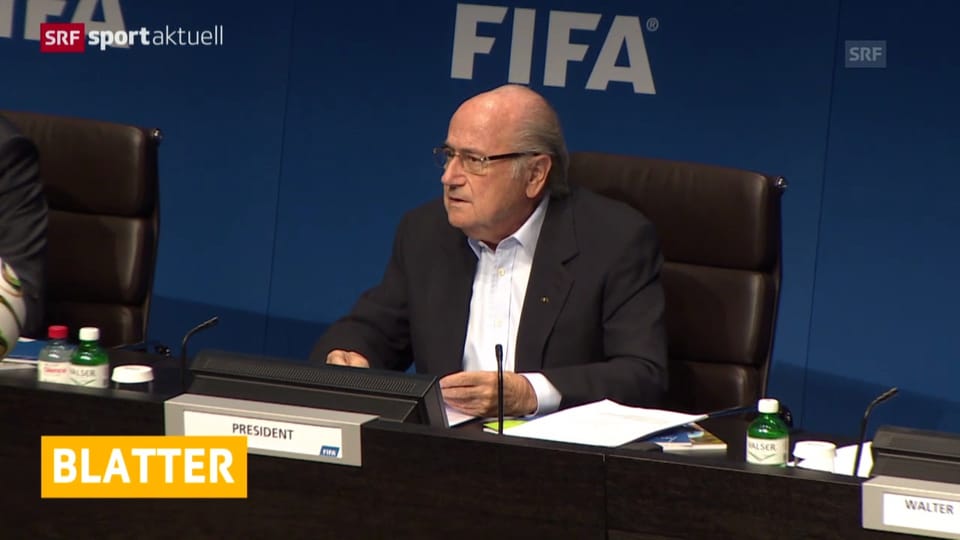 Sepp Blatter kandidiert erneut («sportaktuell»)