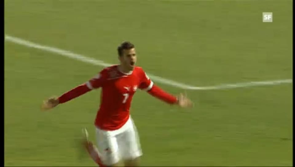 Barnettas letzter Nati-Treffer (1:0 gegen Island am 16.10.2012)