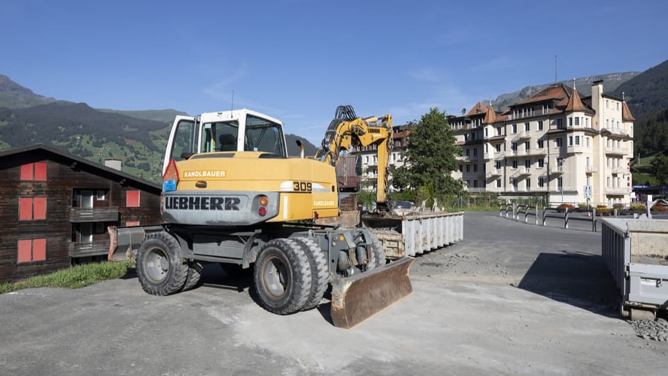 Weshalb wird in Grindelwald trotz Baubewilligung nicht gebaut?